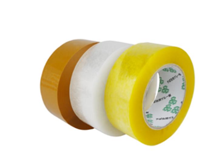 Világossárga átlátszó szalag